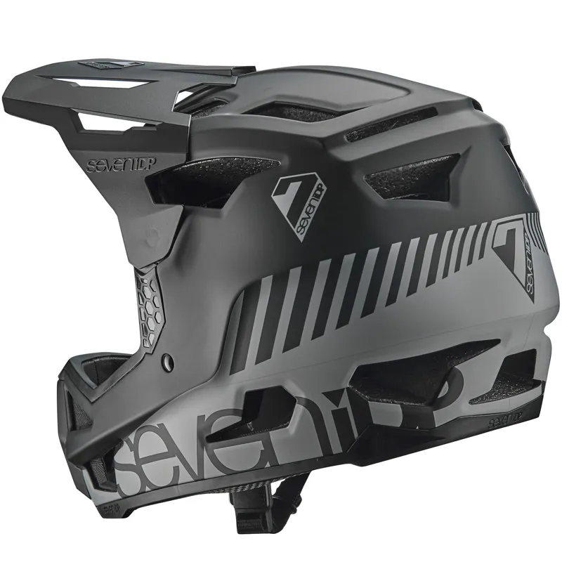 7idp Project 23 Glass Fibre Full Face Helmet - Graphite/Black 7 7idp Project 23 Glass Fibre Full Face Helmet - Graphite/Black - Image 7