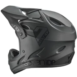 7idp M1 Youth Full Face Helmet - Matt Black/Gloss Black 12 7idp M1 Youth Full Face Helmet - Matt Black/Gloss Black -Sportfu Bike Gear Shop 0004s 0013 M1 BLK LHS BK 3 4 1800x1800 2