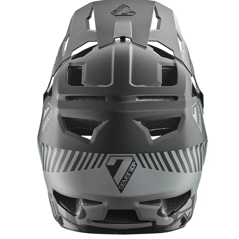 7idp Project 23 Glass Fibre Full Face Helmet - Graphite/Black 3 7idp Project 23 Glass Fibre Full Face Helmet - Graphite/Black - Image 3
