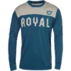 Royal Racing Apex Long Sleeve Jersey - Petrol/Grey
