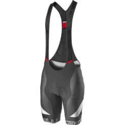 Castelli Competizione Kit Bib Shorts - Black/Silver Grey/Fiery Red -Sportfu Bike Gear Shop 01 4521007 030