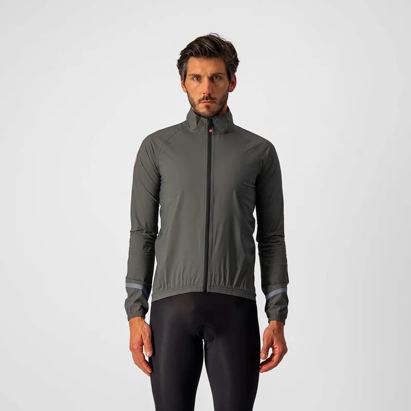 Castelli Emergency 2 Men's Rain Jacket - Military Green 1 Castelli Emergency 2 Men's Rain Jacket - Military Green