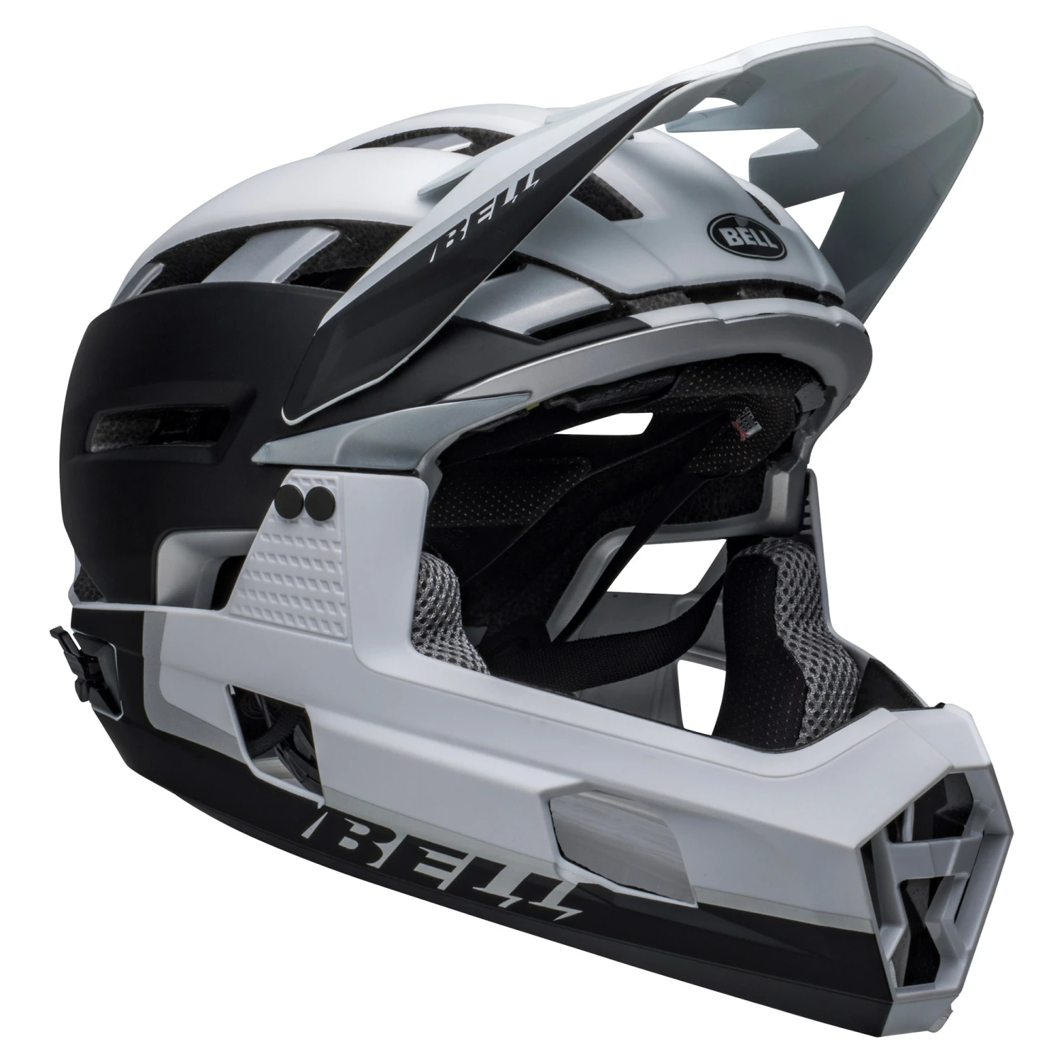 Bell Super Air R MIPS Full Face Helmet - Matte/Gloss Black 4 Bell Super Air R MIPS Full Face Helmet - Matte/Gloss Black - Image 4