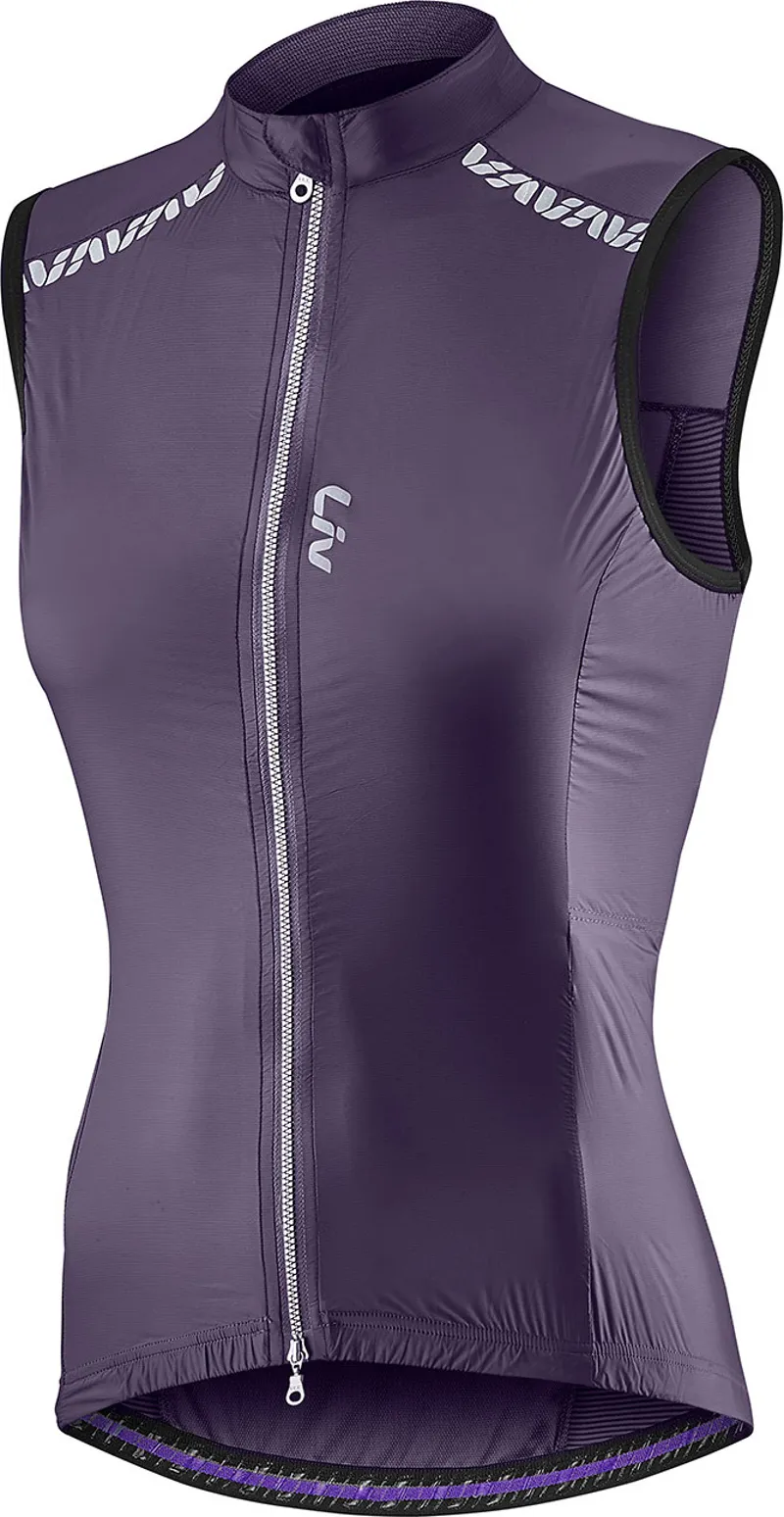 Liv Cefira Wind Women's Vest - Black Currant 2 Liv Cefira Wind Women's Vest - Black Currant - Image 2