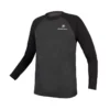 Endura One Clan Raglan Kid's Long Sleeve Jersey - Anthracite