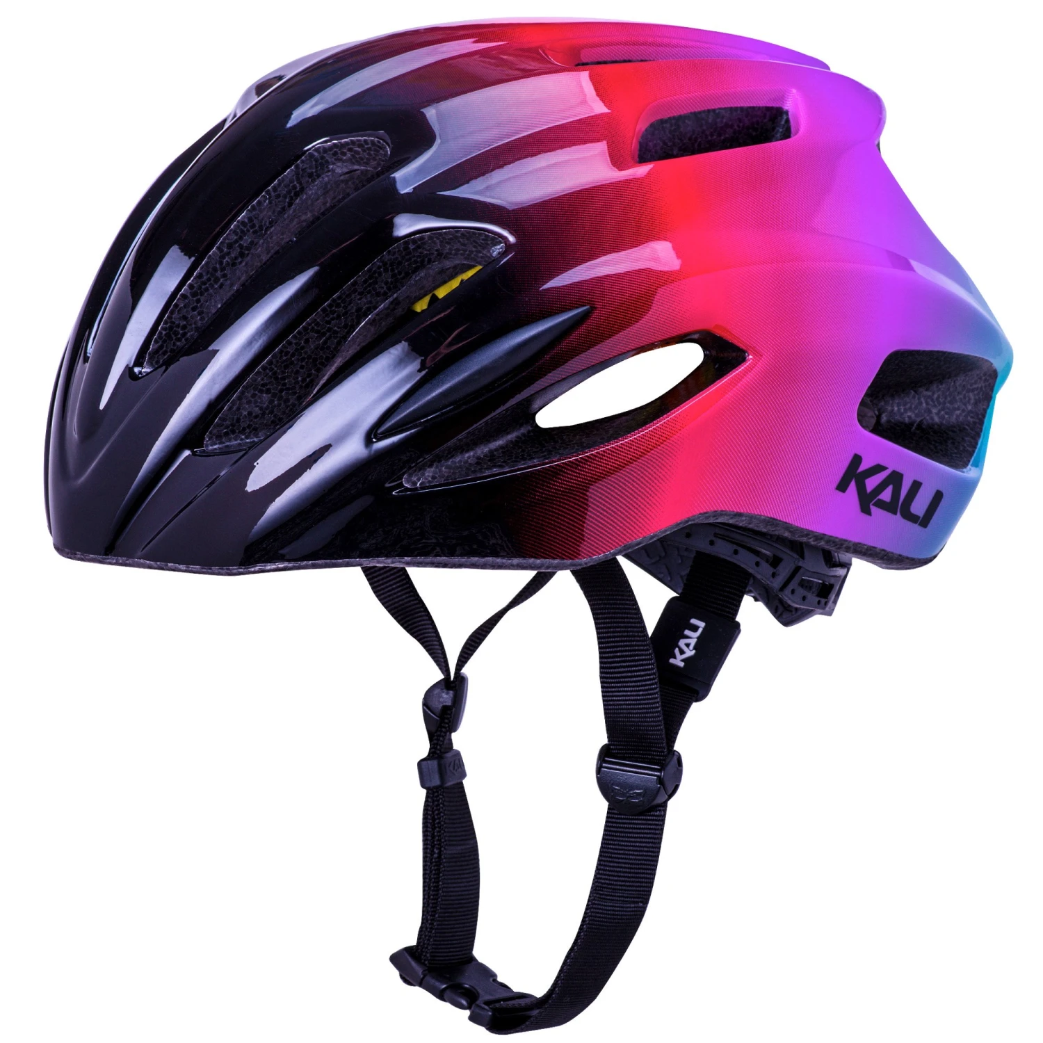 Kali Prime 2.0 Road Bike Helmet - Race Gloss Blue/White 2 Kali Prime 2.0 Road Bike Helmet - Race Gloss Blue/White - Image 2