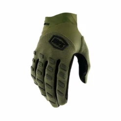 100 Percent Airmatic Long Finger Gloves - Army Green -Sportfu Bike Gear Shop 10000 00035