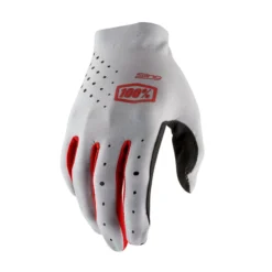 100 Percent Sling MX Long Finger Gloves - Grey -Sportfu Bike Gear Shop 10027 007