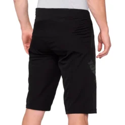100 Percent Airmatic Baggy Shorts - Black -Sportfu Bike Gear Shop 100AirmaticShortsBLK 2