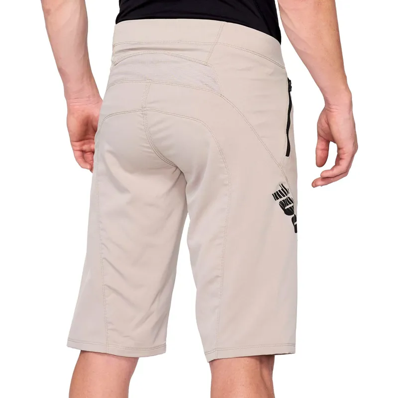 100 Percent Airmatic Baggy Shorts - Warm Grey 4 100 Percent Airmatic Baggy Shorts - Warm Grey - Image 4