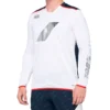 100 Percent R-Core X Ltd Edition Long Sleeve Jersey - Navy/White