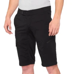 100 Percent Ridecamp Baggy Shorts - Charcoal -Sportfu Bike Gear Shop 100RidecampShortsBLK 1