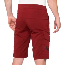 100 Percent Ridecamp Baggy Shorts - Brick 7 100 Percent Ridecamp Baggy Shorts - Brick -Sportfu Bike Gear Shop 100RidecampShortsBrick 2