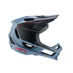 100 Percent Trajecta Full Face MTB Helmet - Red -Sportfu Bike Gear Shop 100TrajectaSlateBlue 1