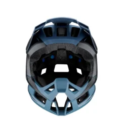 100 Percent Trajecta Full Face MTB Helmet - Blue 11 100 Percent Trajecta Full Face MTB Helmet - Blue -Sportfu Bike Gear Shop 100TrajectaSlateBlue 2