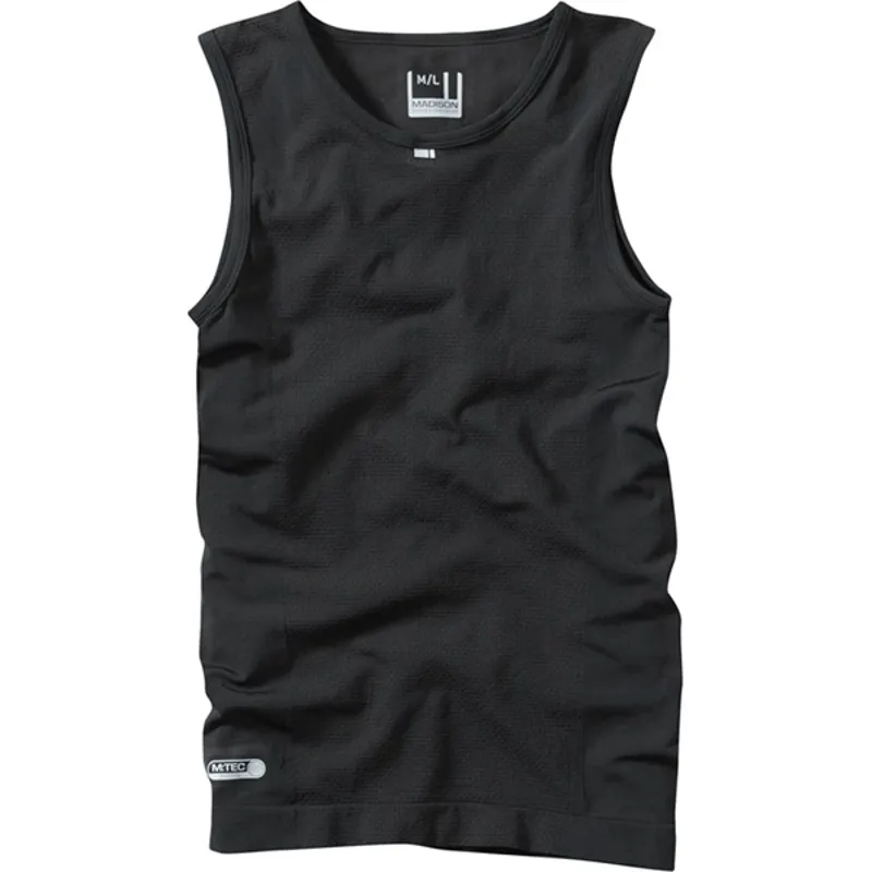 Madison Isoler Mesh Sleeveless Base Layer - Black 1 Madison Isoler Mesh Sleeveless Base Layer - Black