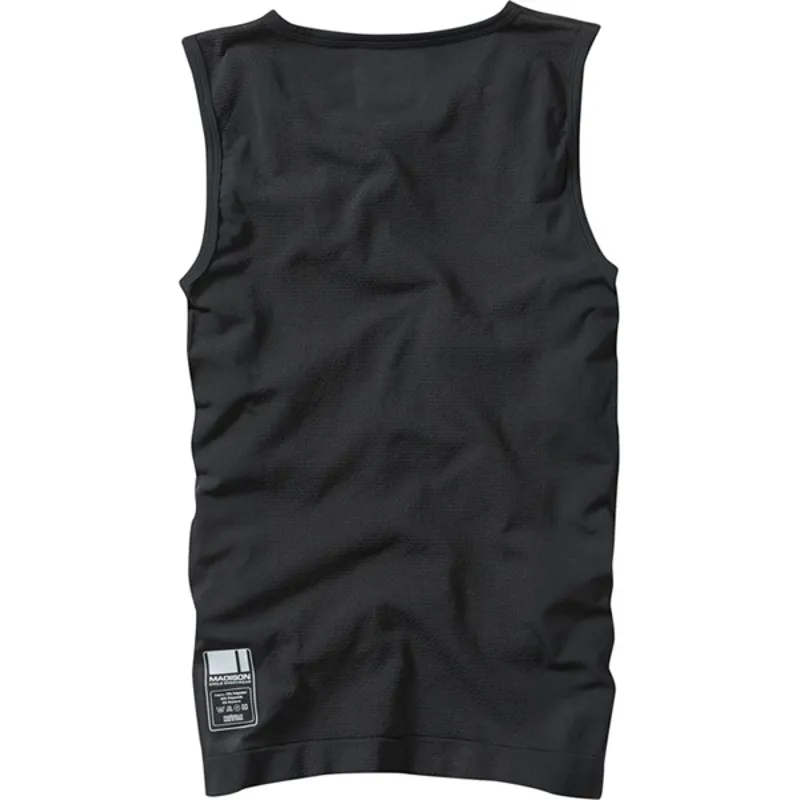 Madison Isoler Mesh Sleeveless Base Layer - Black 3 Madison Isoler Mesh Sleeveless Base Layer - Black - Image 3