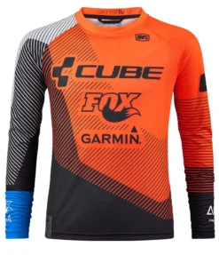 Cube Edge Junior Long Sleeve Jersey - X Action Team