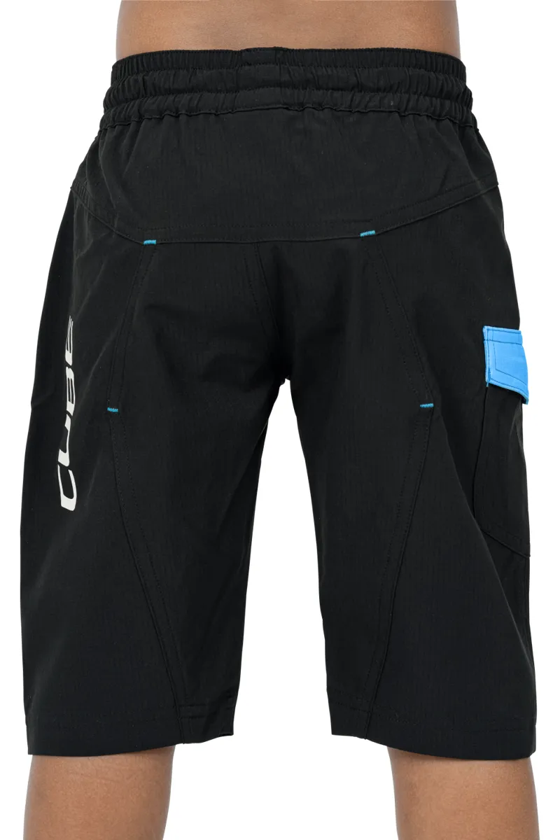 Cube Junior Baggy Shorts - Black 1 Cube Junior Baggy Shorts - Black