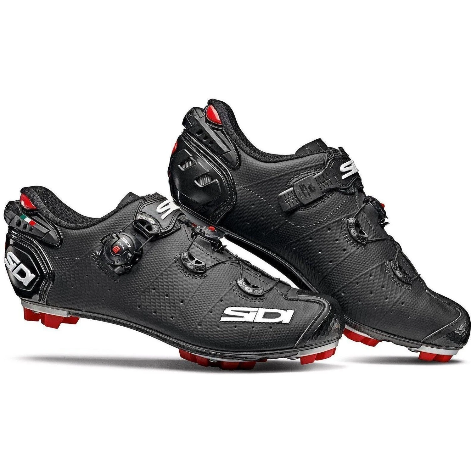 Sidi Drako 2 SRS Clipless MTB Shoes - Matt Grey/Black 2 Sidi Drako 2 SRS Clipless MTB Shoes - Matt Grey/Black - Image 2