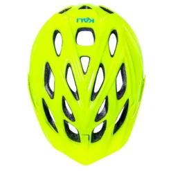 Kali Chakra Youth MTB Helmet - 52-57cm - Solid Gloss Neon Yellow -Sportfu Bike Gear Shop 11 156
