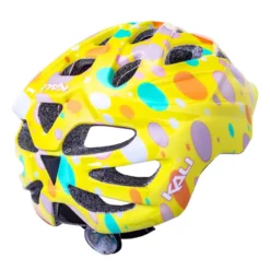 Kali Chakra Child Lighted Kids Helmet - Confetti Gloss Yellow -Sportfu Bike Gear Shop 11 161