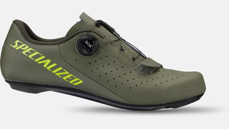 Specialized Torch 1.0 Road Shoes - Oak Green/Dark Moss Green 2 Specialized Torch 1.0 Road Shoes - Oak Green/Dark Moss Green - Image 2