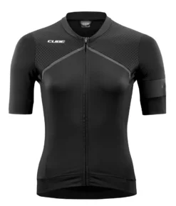 Cube Blackline Women's Short Sleeve Jersey - White/Black -Sportfu Bike Gear Shop 11018 6