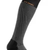 Cube Extra High Cut Socks - Grey/Orange