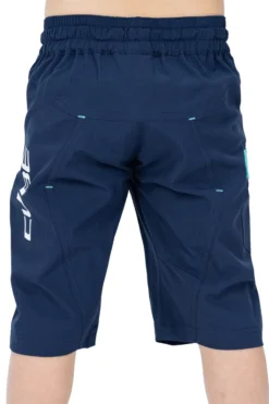 Cube Junior Baggy Shorts - Blue/Mint -Sportfu Bike Gear Shop 11104 3