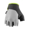 Cube X Natural Fit Short Finger Gloves - Grey/Yellow