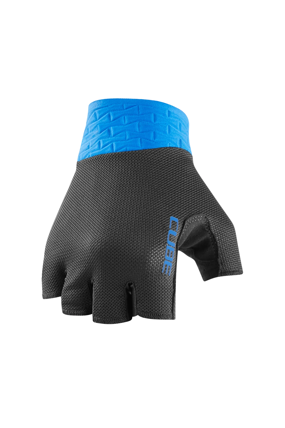 Cube Performance Short Finger Gloves - Blue/Mint 2 Cube Performance Short Finger Gloves - Blue/Mint - Image 2