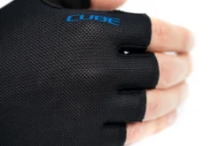 Cube Performance Short Finger Gloves - Black/Blue