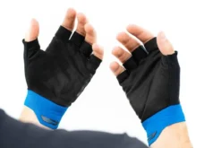 Cube Performance Short Finger Gloves - Black/Blue -Sportfu Bike Gear Shop 11115 6
