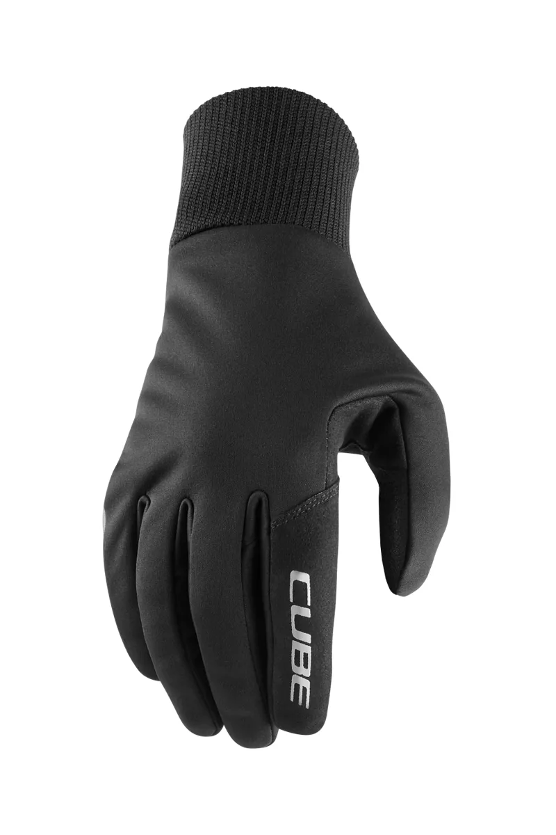 Cube Performance All Season Long Finger Gloves - Black 2 Cube Performance All Season Long Finger Gloves - Black - Image 2