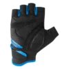 Cube X Natural Fit Short Finger Gloves - Blue/Black