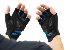 Cube X Natural Fit Short Finger Gloves - Blue/Black -Sportfu Bike Gear Shop 11122 6