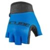 Cube Performance Junior Short Finger Gloves - Blue