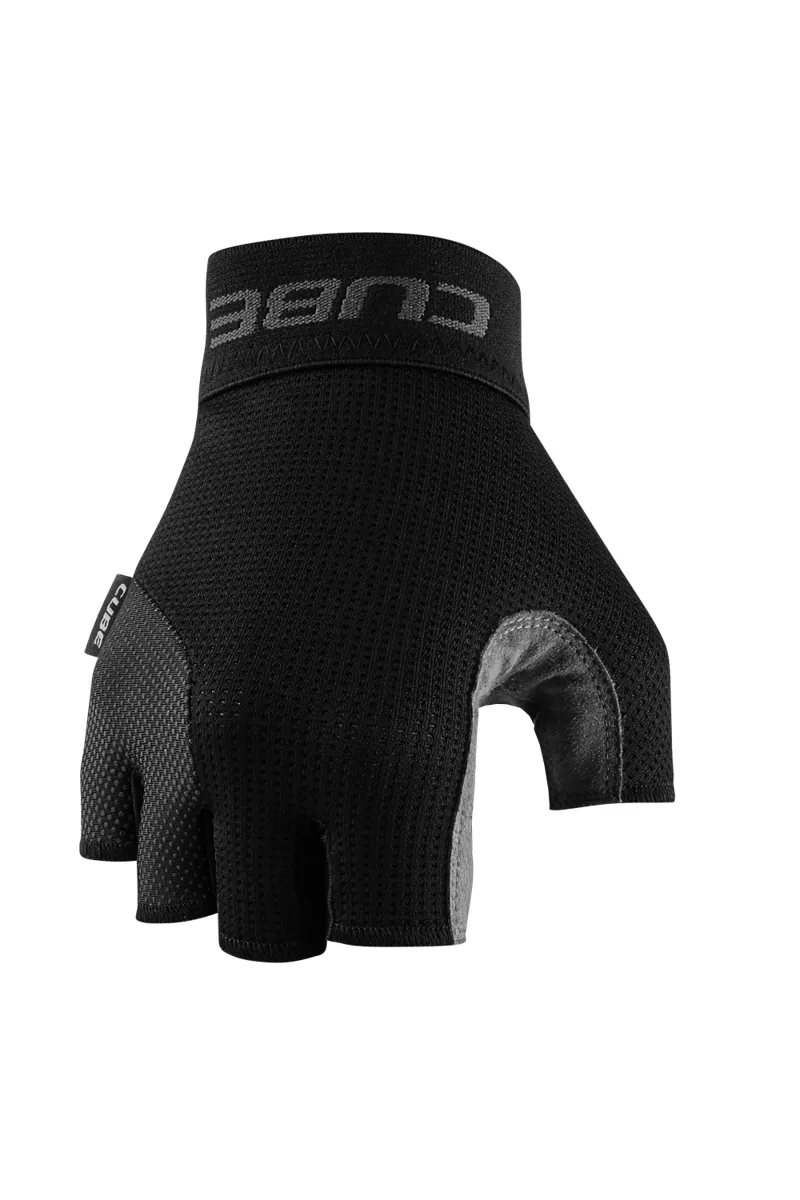 Cube Pro Short Finger Gloves - Black 2 Cube Pro Short Finger Gloves - Black - Image 2