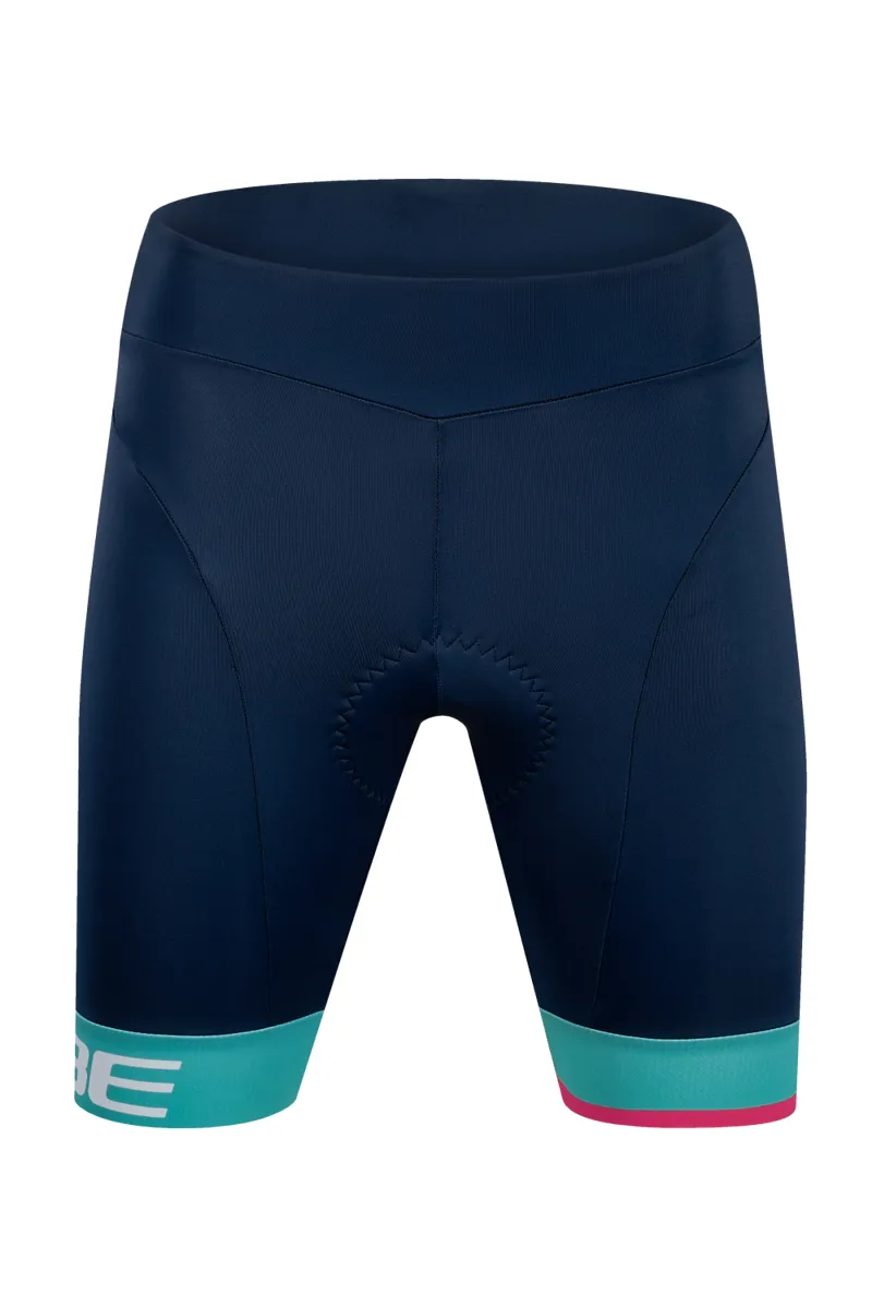 Cube Teamline Womens Lycra Shorts - Blue/Mint 1 Cube Teamline Womens Lycra Shorts - Blue/Mint