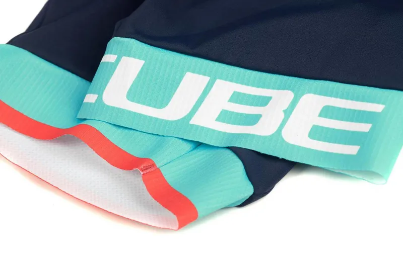 Cube Teamline Womens Lycra Shorts - Blue/Mint 2 Cube Teamline Womens Lycra Shorts - Blue/Mint - Image 2