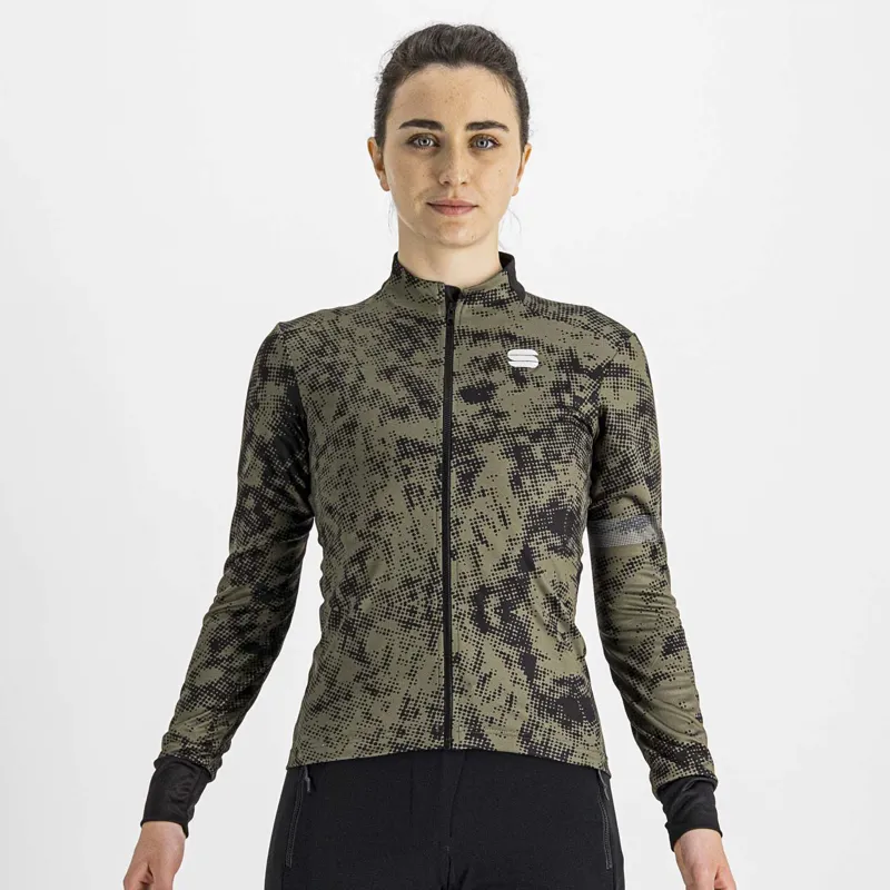 Sportful Escape Supergiara Women's Thermal LS Jersey - Beetle/Black 8 Sportful Escape Supergiara Women's Thermal LS Jersey - Beetle/Black - Image 8