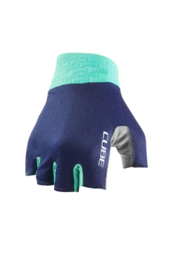 Cube Performance Short Finger Gloves - Grey/Red