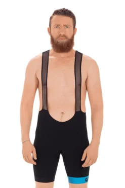 Cube SLT Bib Shorts - Black/Blue -Sportfu Bike Gear Shop 11294 0