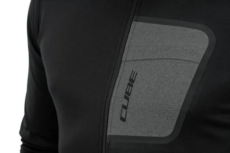 Cube ATX Full Zip Long Sleeve Jersey - Black 2 Cube ATX Full Zip Long Sleeve Jersey - Black - Image 2
