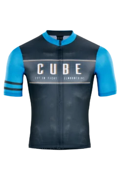 Cube Blackline Short Sleeve Jersey - Bavaria Black -Sportfu Bike Gear Shop 11476 1