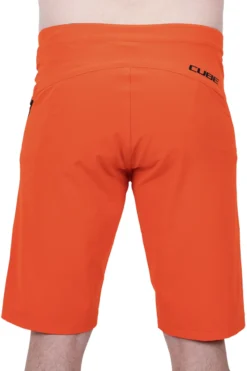 Cube Edge Lightweight Baggy Shorts - Orange -Sportfu Bike Gear Shop 11480 3