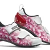 Sidi T-5 Air Womens Triathlon Shoes - Rose/Jester Red/White