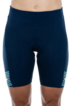 Cube Teamline Women's Lycra Shorts - Blue/Mint