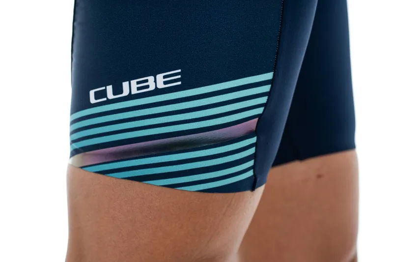Cube Teamline Women's Lycra Shorts - Blue/Mint 5 Cube Teamline Women's Lycra Shorts - Blue/Mint - Image 5